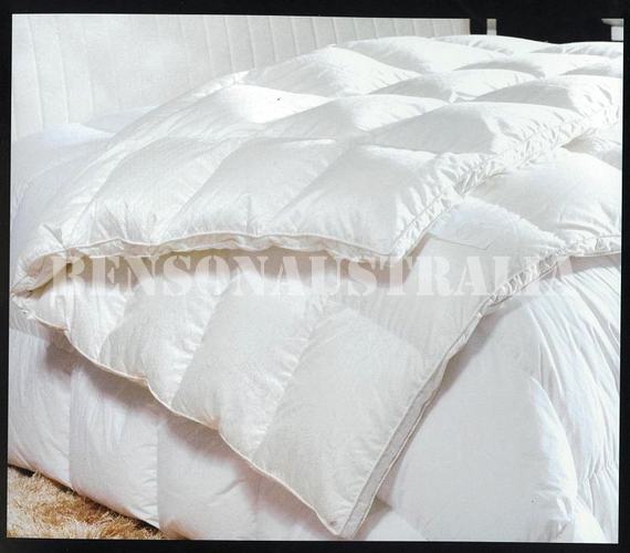 80 Duck Down 20 Feather King Size Quilt Doona Duvet 4 blankets warmth eBay
