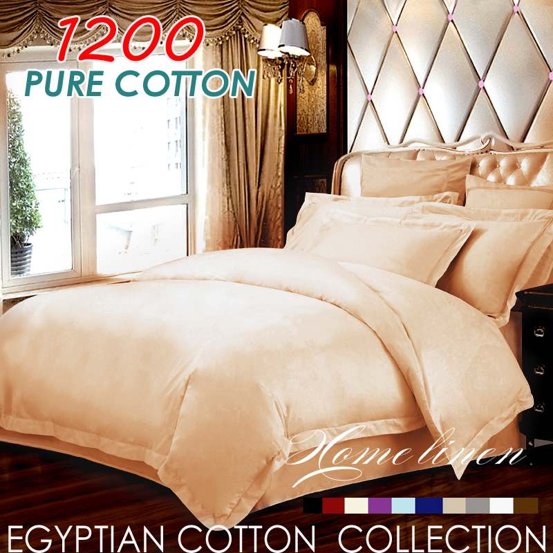 100-SOFT-1200TC-Egyptian-Cotton-Bedding-Sheet-Set-in-Mocha-Taupe-Queen