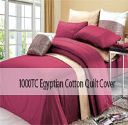 1000TC Egyptian Cotton Quilt Cover 